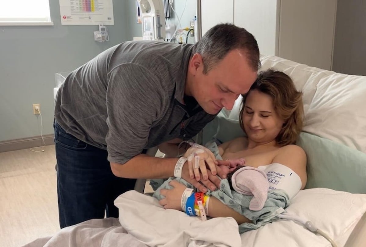 Gypsy Rose Blanchard dio a luz a su primer hijo, según una publicación de Instagram compartida por su pareja, Ken Urker. (Foto: Instagram @kenurker)