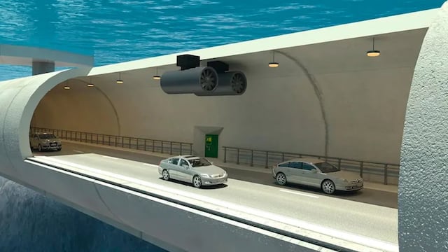 ¡Récord mundial! Así es el túnel submarino más largo y profundo del planeta: Hasta tiene carretera