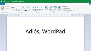 Adiós a WordPad: Microsoft lo elimina en Windows tras casi tres décadas 