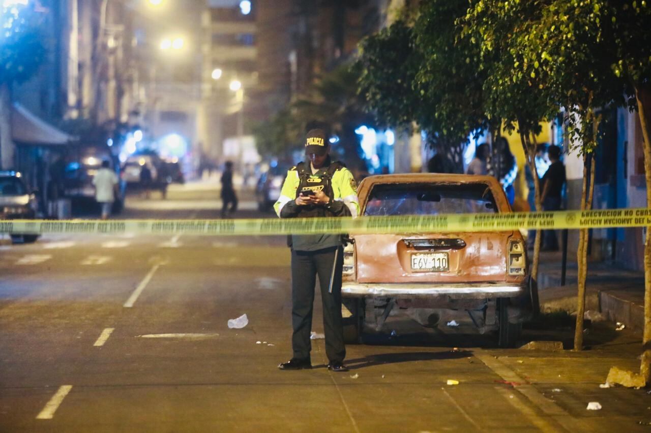 Cercado de Lima: mototaxista es atacado a tiros por delincuentes. (Foto: César Grados/@photo.gec)