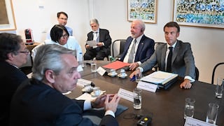 Fernández, Lula, Petro y Macron abogan en Bruselas por negociaciones en Venezuela