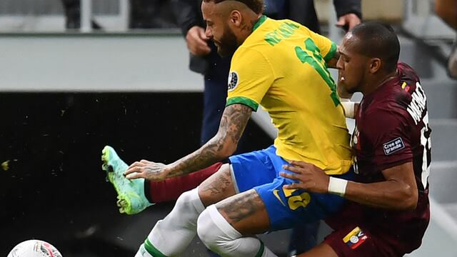 Venezuela cayó 3-0 ante Brasil por la fecha 1 de la Copa América 2021