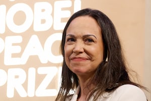 La premio Nobel de la Paz María Corina Machado abandonó Oslo