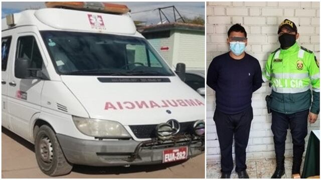Cusco: Intervienen a sujeto por conducir ambulancia en estado de ebriedad