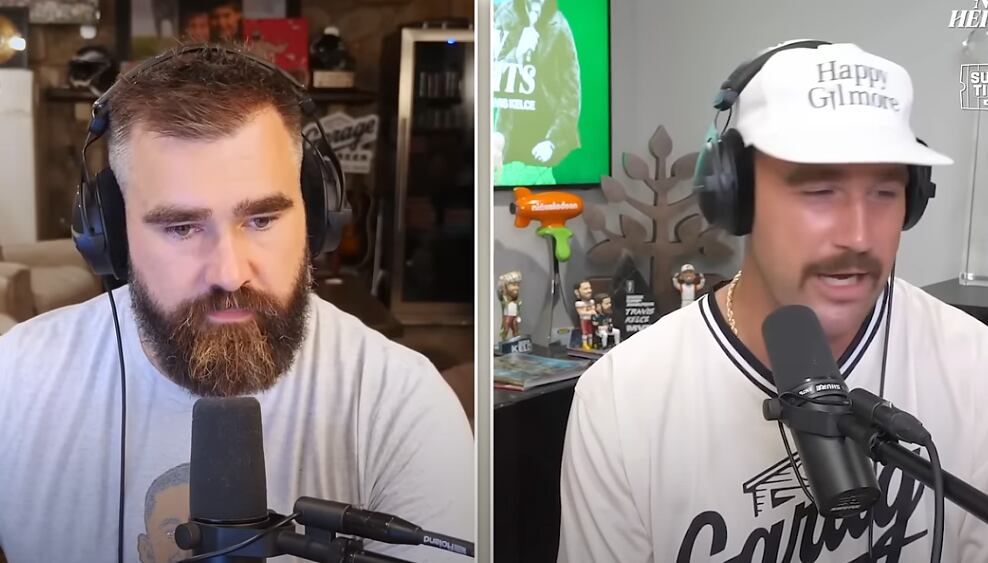 Los hermanos Kelce vendieron su podcast por US$100 millones (Foto: New Heighs / YouTube)