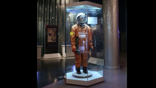 Así se ve hoy el traje de Yuri Gagarin, el primer hombre en llegar al espacio hace 59 años