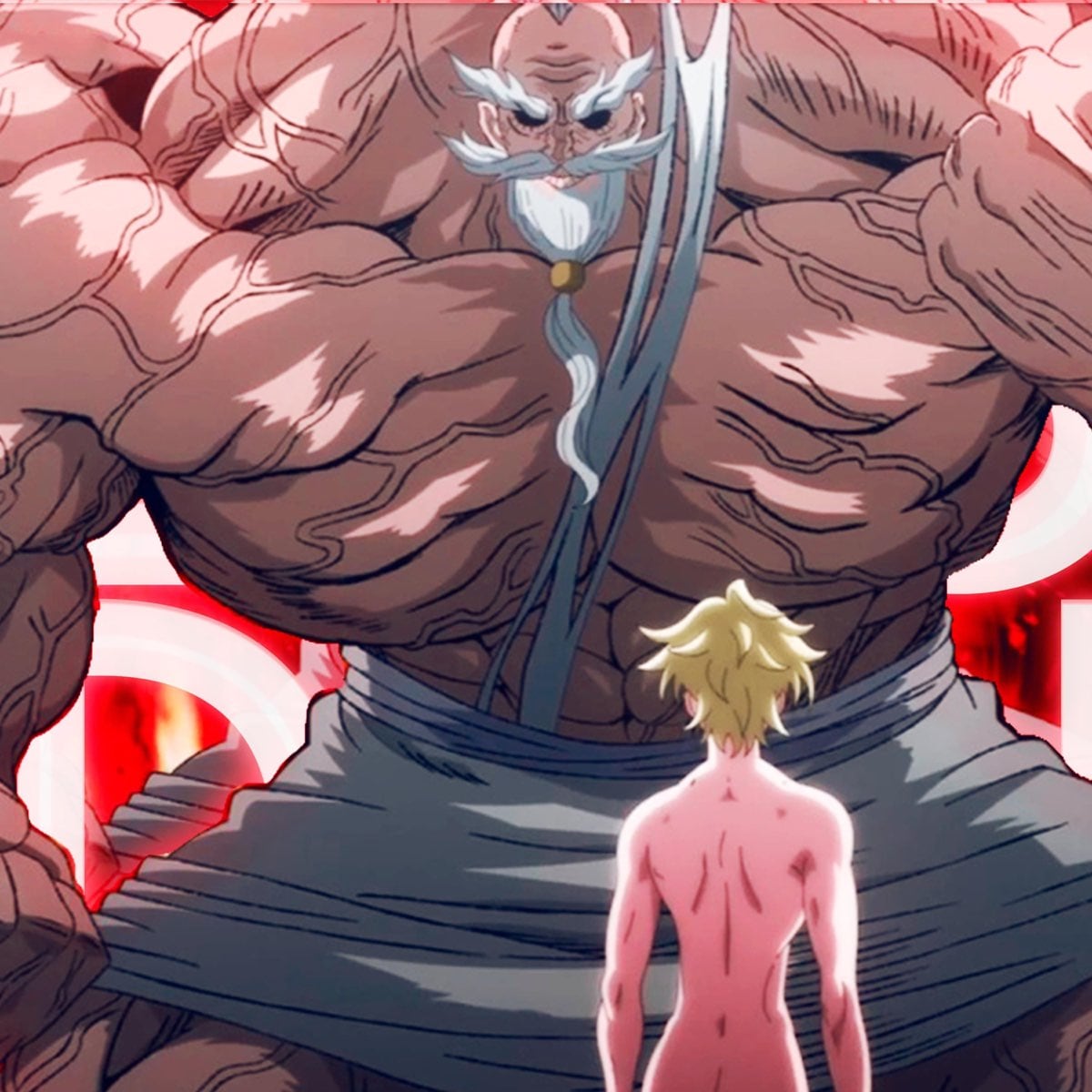 Zeus enfrentándose a Adán (Foto: Netflix)