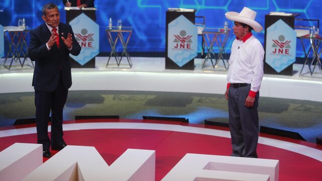 Debate Presidencial 2021: Ollanta Humala planteó acabar con el Club de la Construcción y Pedro Castillo propuso “muerte civil”