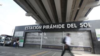 Metro de Lima: Línea 1 aún espera autorización de autoridades para reabrir estación Pirámide del Sol