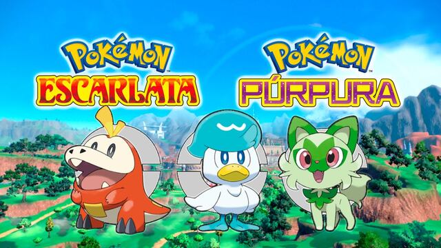 Pokémon Escarlata y Púrpura: estos son los nuevos Pokémon iniciales y todo lo que se sabe de la nueva región