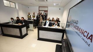 Poder Judicial implementará en el Centro de Lima la Unidad de Flagrancia para sentenciar con rapidez a delincuentes