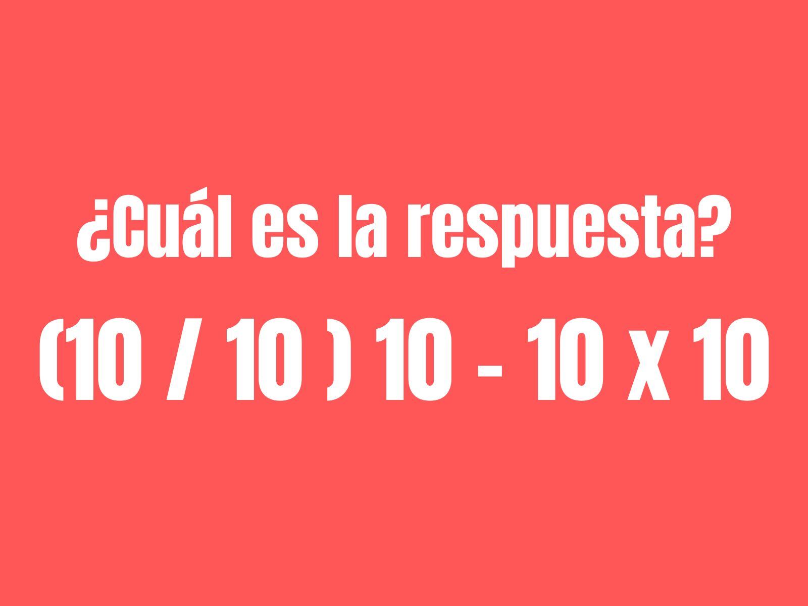 Reto matemático: Demuestra que los ejercicios numéricos los resuelves con facilidad. (Creación: Mag)