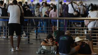 Aeropuerto Jorge Chávez: Continúa la incertidumbre entre los pasajeros por cancelación y retraso de vuelos | FOTOS