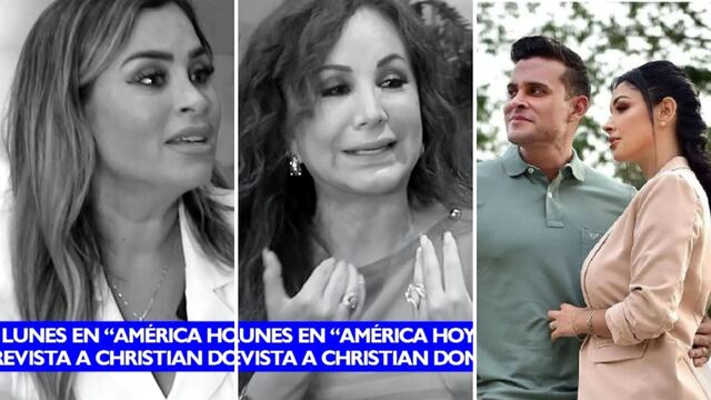 Nuevo adelanto de ‘América Hoy’ con más preguntas a Christian Domínguez: “¿Te sientes un infiel serial?”