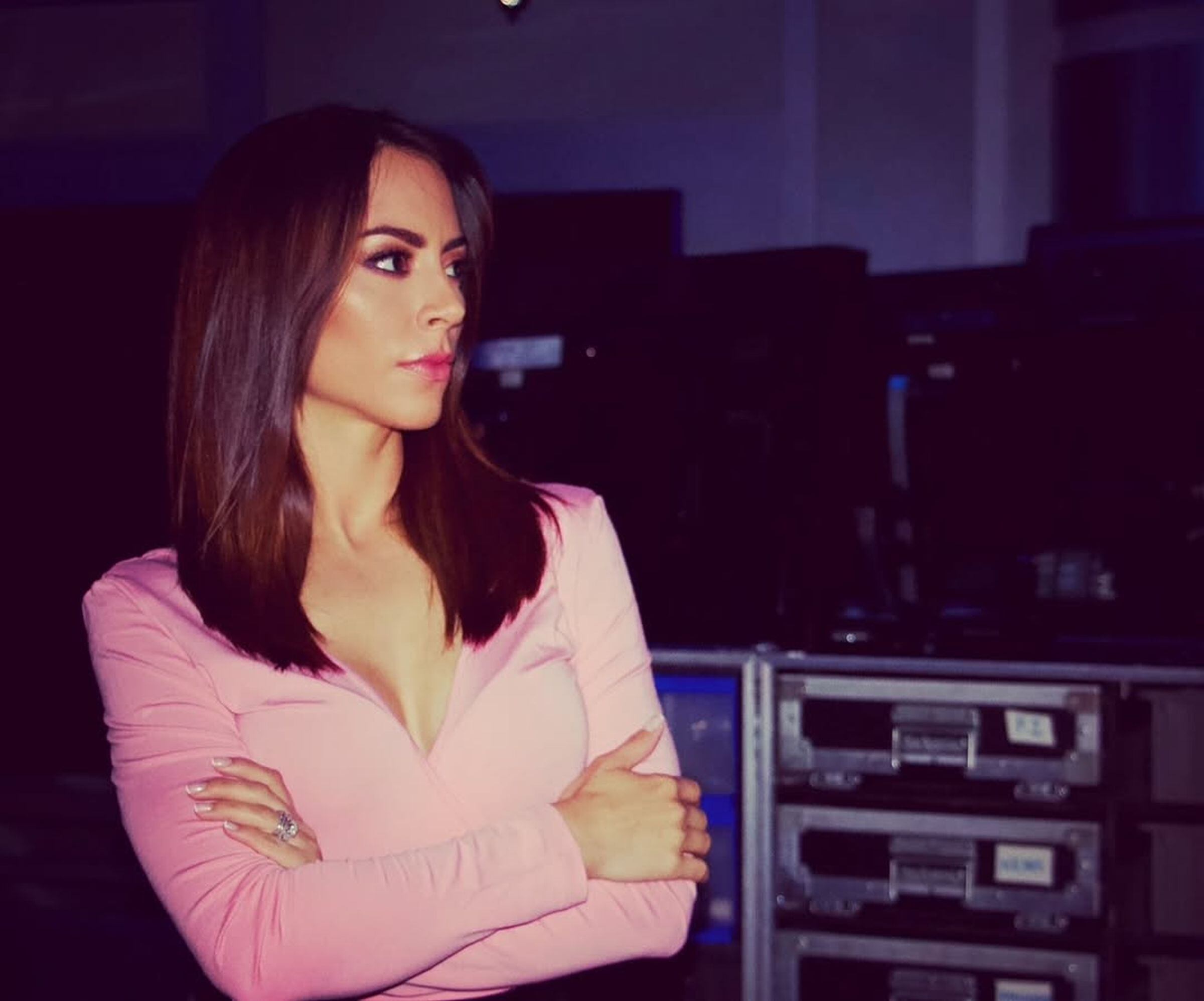 Carolina Rosario comenzó su carrera como periodista justamente en Univision (Foto: Instagram)