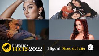 Premios Luces 2022: ¿Quiénes compiten por el premio a Mejor Disco del año?