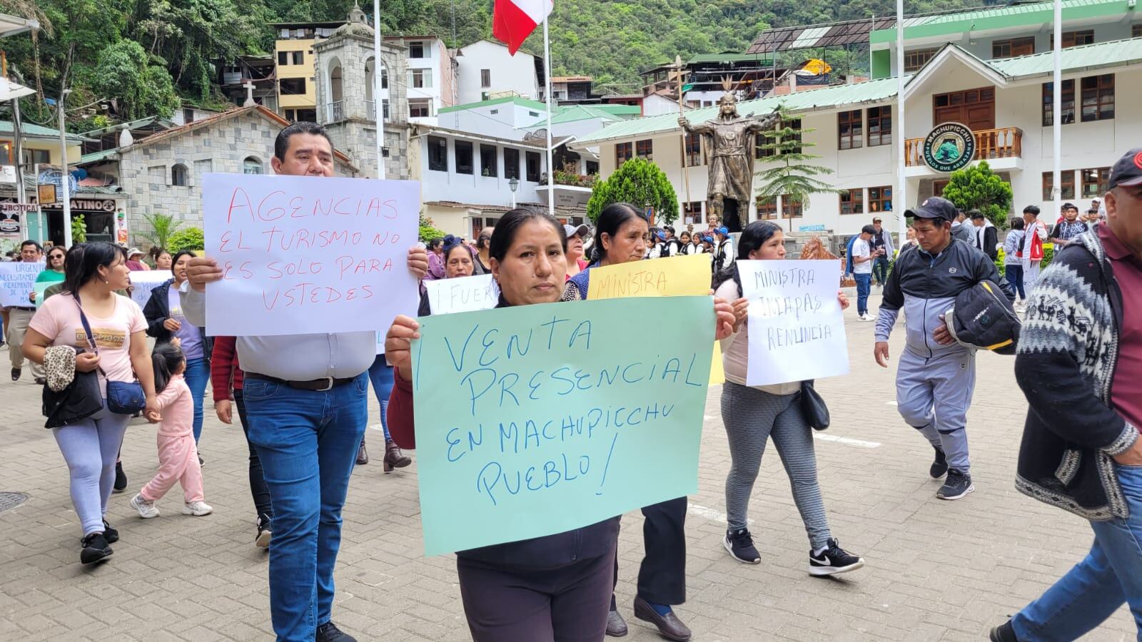 Posiciones encontradas por venta 100% virtual de boletos a la ciudadela de Machu Picchu. (Foto: Melissa Valdivia)