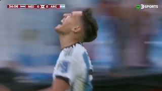 Genio, Messi: gran asistencia del 10 a Nahuel Molina para el 1-0 de Argentina en Qatar 2022 | VIDEO