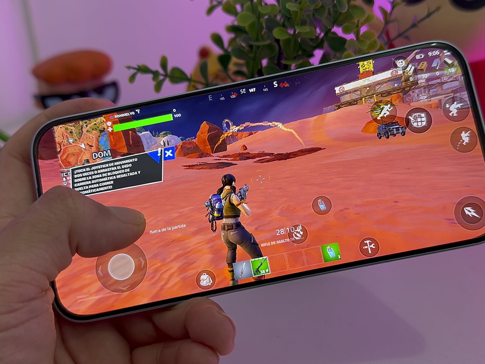 REVIEW | Pude abrir Fortnite sin ningún problema de compatibilidad. (Foto: MAG - Rommel Yupanqui)