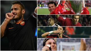 Totti y otros cracks veteranos que marcaron en Champions League