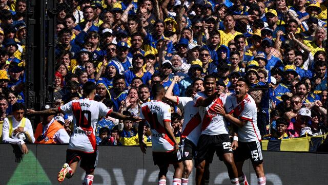 River venció a Boca en La Bombonera por el superclásico | RESUMEN Y GOLES