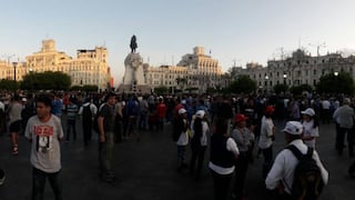Toma la calle: marcha en respaldo al ministro Saavedra [FOTOS]