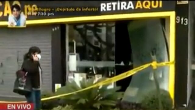 San Isidro: roban tienda de electrodomésticos bajo la modalidad del ‘billazo’  | VIDEO