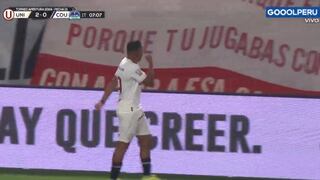 Gol de Universitario: Edison Flores anota el 2-0 sobre Comerciantes Unidos por Liga 1 Te Apuesto | VIDEO