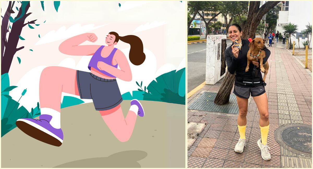 "Se me ocurrió correr. Y digo que se me ocurrió porque fue un plan que surgió de un momento a otro: ¿qué tal si, como una forma de lidiar con esto, empiezo a hacer deporte?", cuenta López.