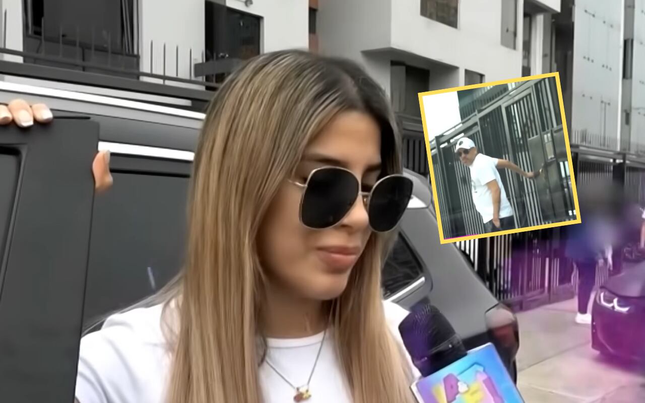 La salsera ha negado una vez más, pese a las imágenes que denotan cercanía entre ellos, tener una relación con el empresario | Foto: Amor y Fuego (Captura) / Composición EC