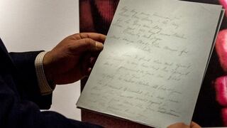"American Pie": subastan manuscrito del tema a US$ 1.2 millones