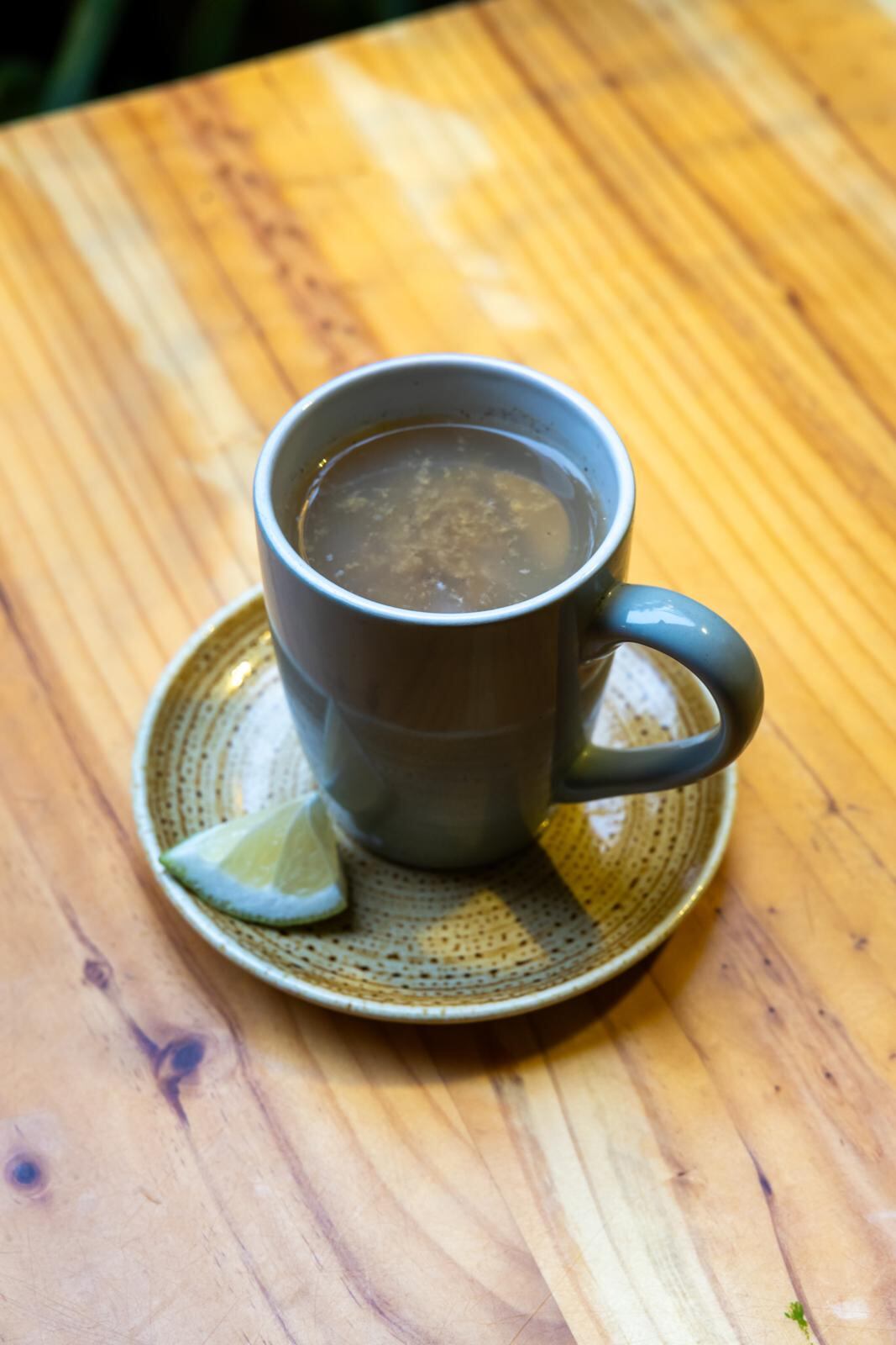 Emoliente al estilo de Barra Botánica.
