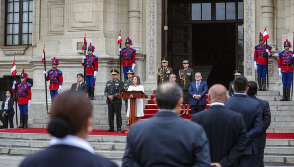 Cinco ministros acompañaran a la presidenta Dina Boluarte en su viaje oficial a China. (Foto: Presidencia)