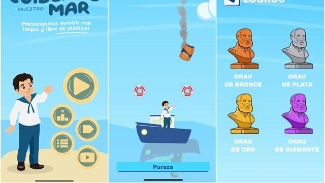 “Cuidemos nuestro mar”: Conoce el videojuego inspirado en Miguel Grau y hecho por estudiantes