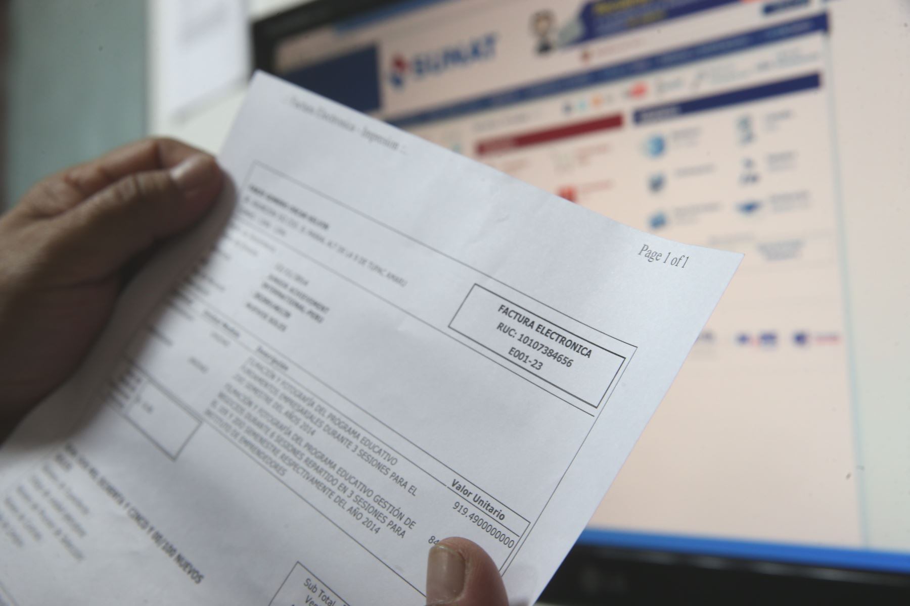 Impuesto a la Renta. (Foto: GEC)