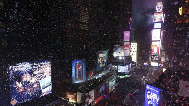 FOTOS: PSY, Taylor Swift y Carly Rae Jepsen recibieron el Año Nuevo en Times Square