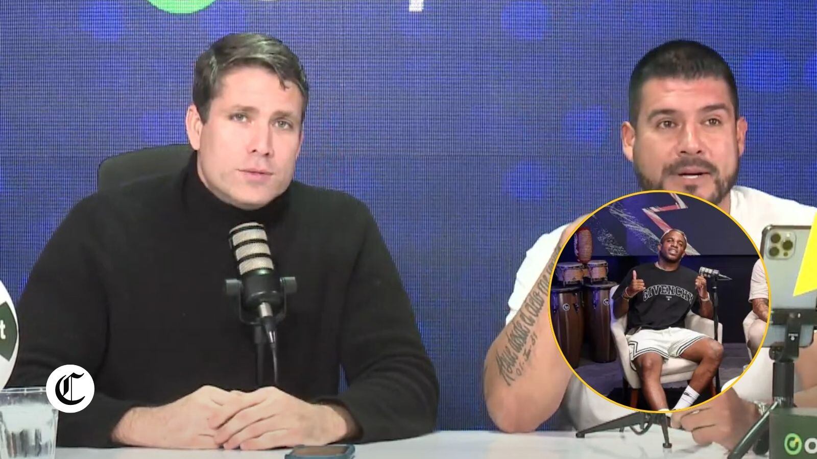 Conoce por qué 'Paco' Bazán retó a Jefferson Farfán a invitarlo a su programa para resolver sus diferencias. Foto: Edición EC