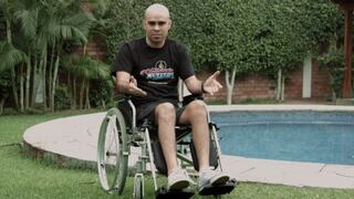 Julio García en campaña para acabar con los accidentes viales