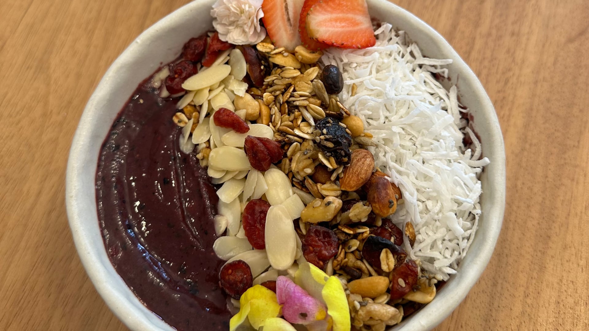 Carta vegana de Café Gianfranco.