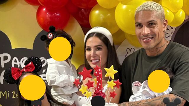 Paolo Guerrero y Ana Paula Consorte festejaron el primer añito de su hijo Paolo André