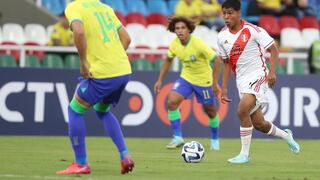 Perú - Brasil Sub 20: resultado, resumen y goles del partido 