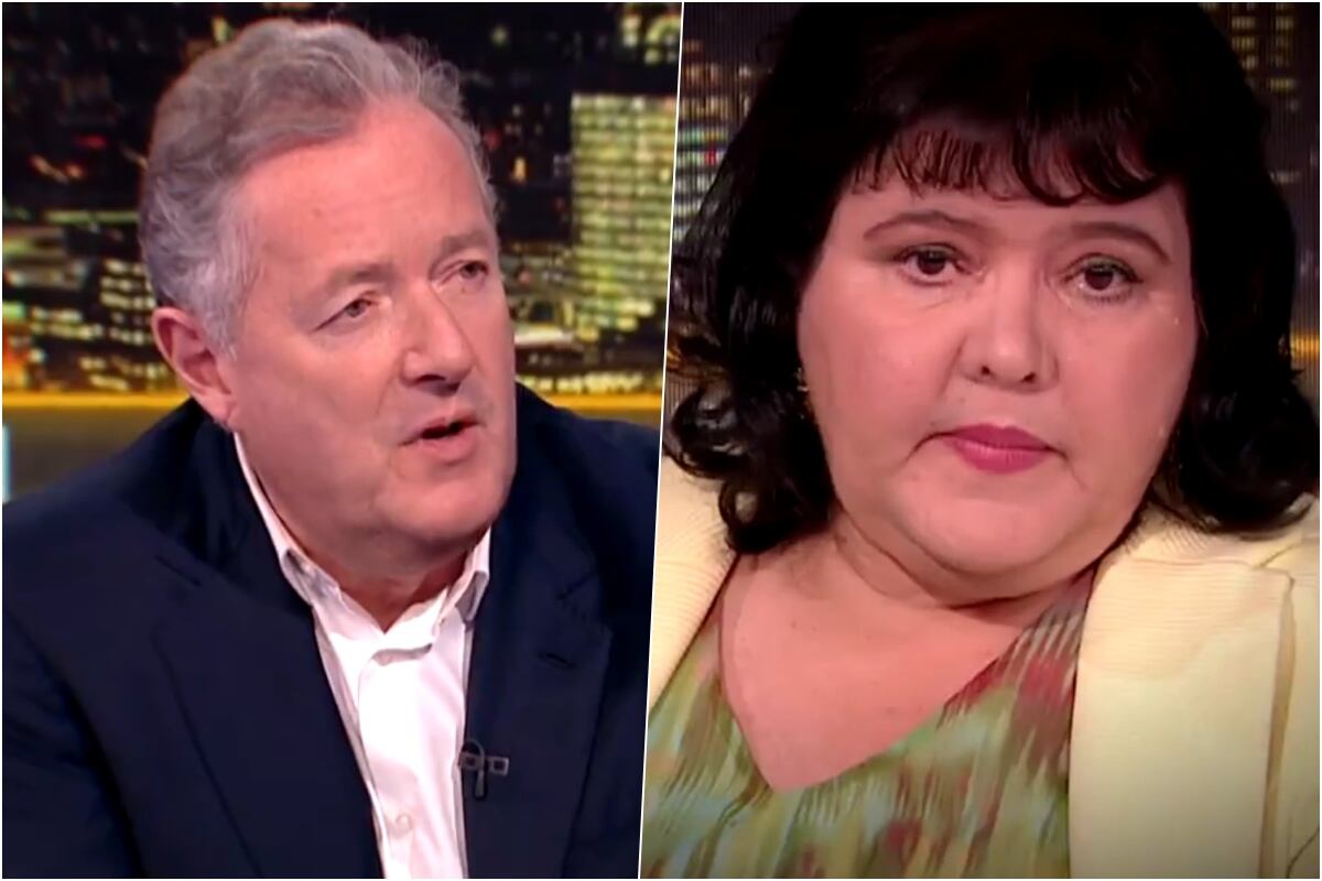 Fiona Harvey, la 'Martha' de la vida real, hablará de "Bebé Reno" con Piers Morgan.