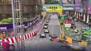Piloto alemana sufrió terrible accidente en GP de Macao de F3 | VIDEO