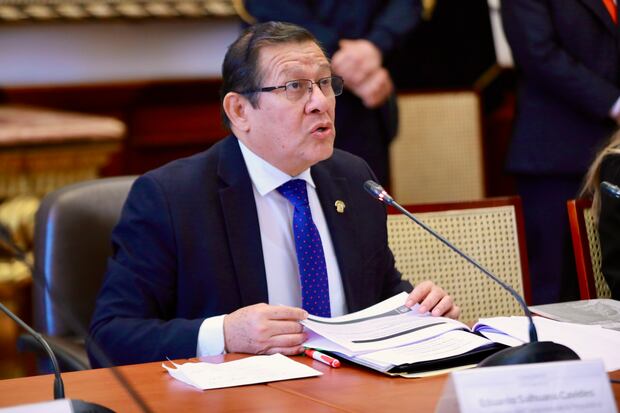 Eduardo Salhuana dijo espera que el dictamen se aprueba este jueves. (Foto: Congreso)