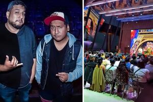 Jorge Luna y Ricardo Mendoza protagonizan histórico show en la Torre Eiffel