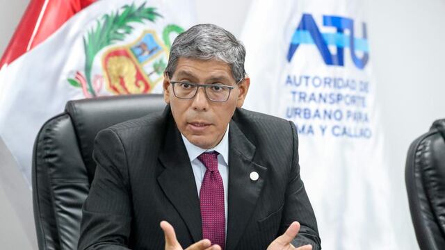 Presidente de la ATU, José Aguilar, presenta su renuncia al cargo