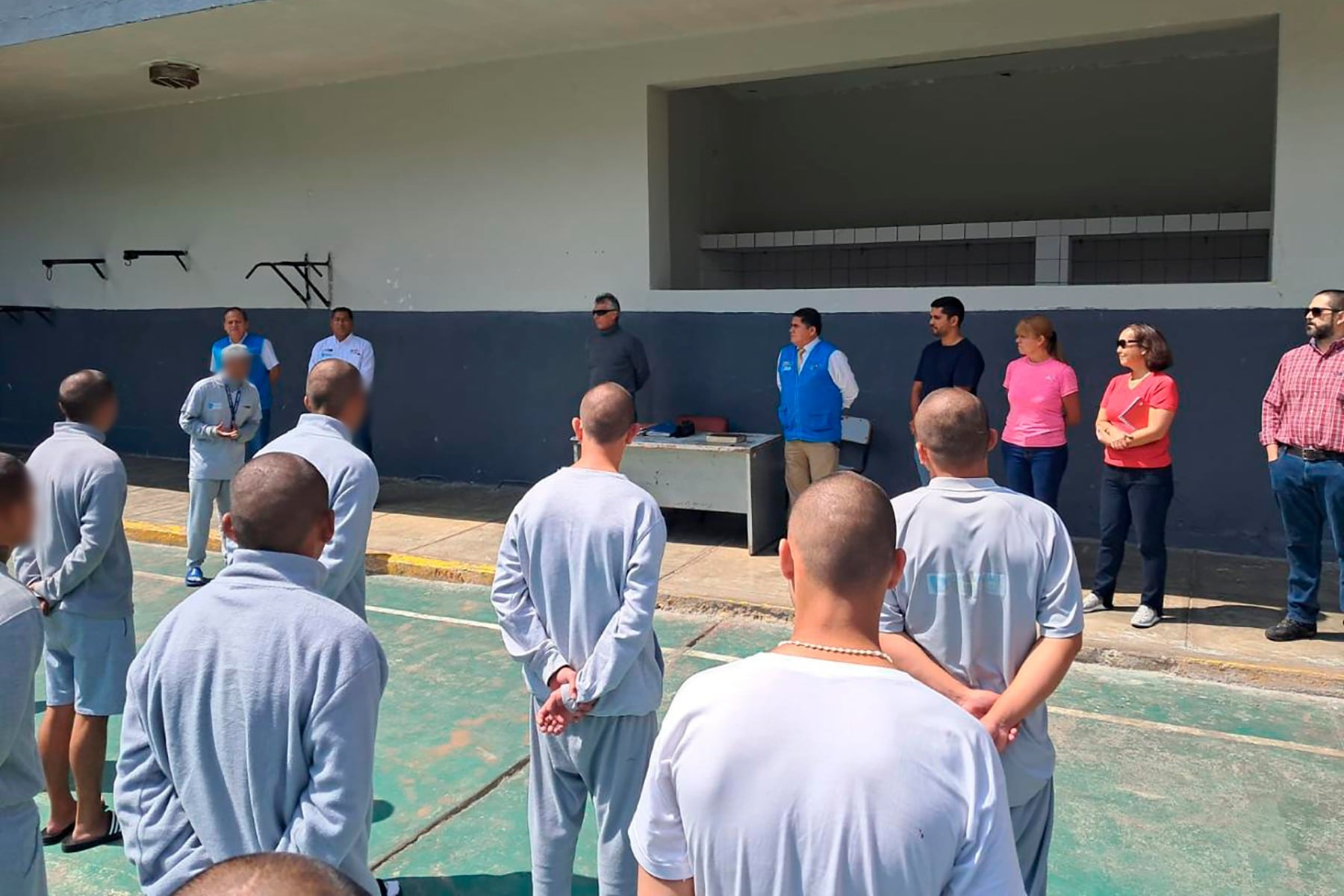 Internos de centro juvenil