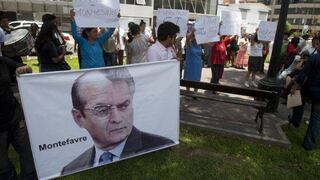 Cancillería deploró protesta de revocadores contra Luis Favre ante embajada de Brasil