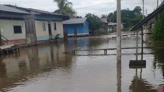 Loreto: río Ucayali se desborda e inunda calles de la comunidad de Tirután | FOTOS