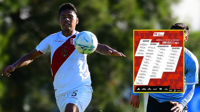 ¿Quiénes son los 34 jóvenes que convocó Chemo del Solar para un nuevo microciclo con la selección peruana Sub-20?
